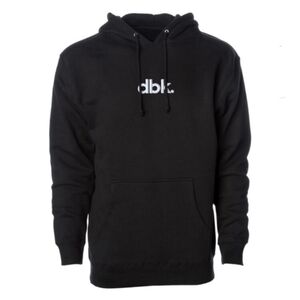 DBK Black Embroidered Basics Hoodie